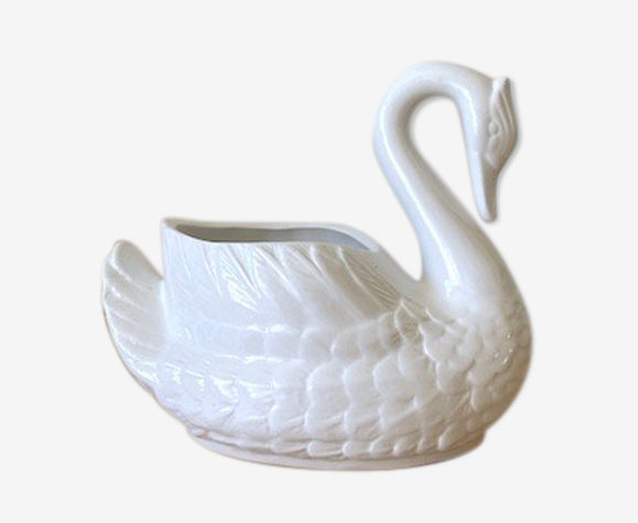 Cache-pot cygne