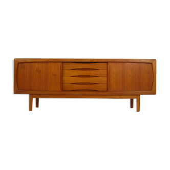 Enfilade Scandinavian teak by  Hp Hansen Denmark 1960's