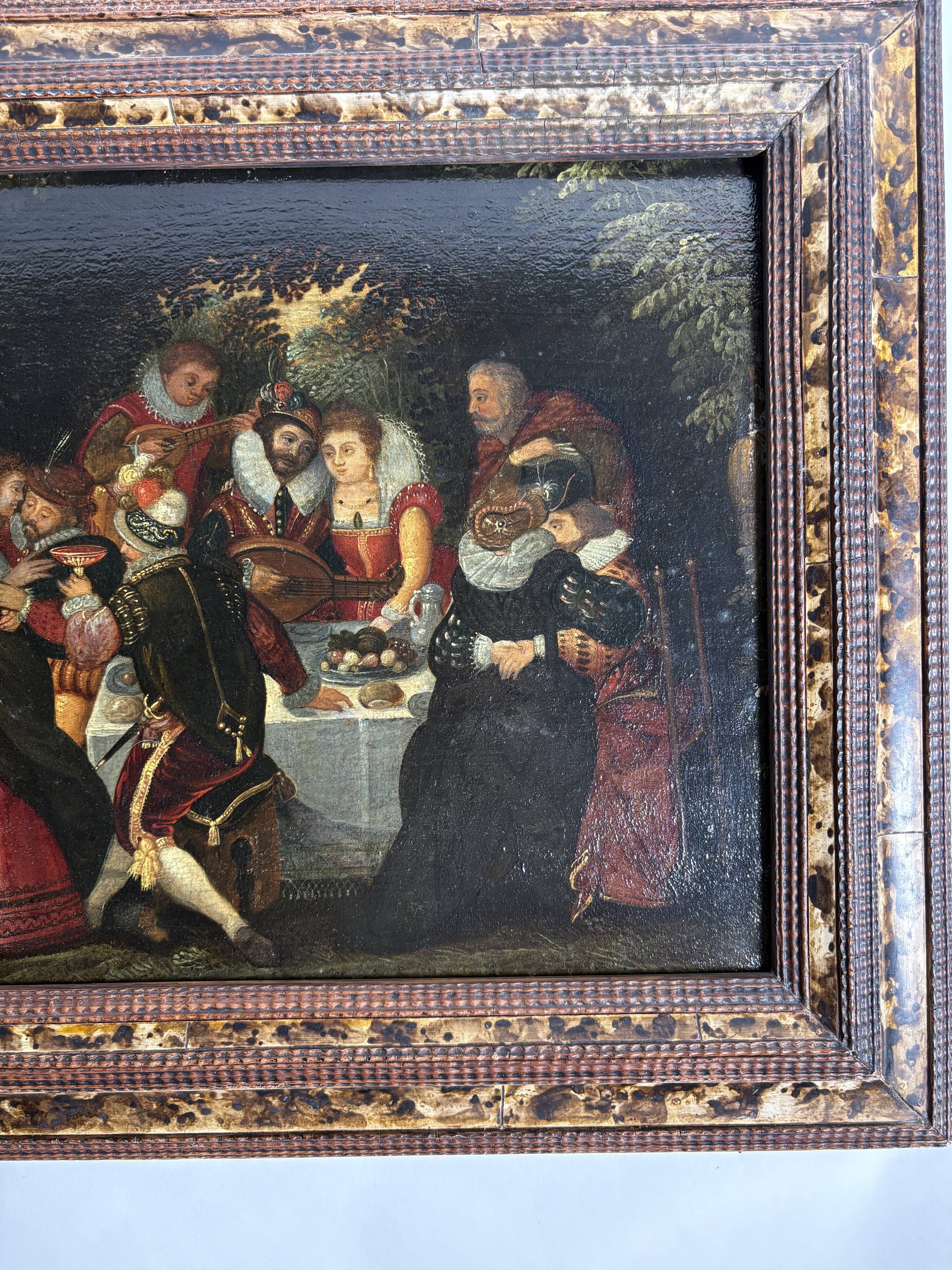 Attribué à david vinckboons  (1576-1629) ecole flamande du xviième siècle