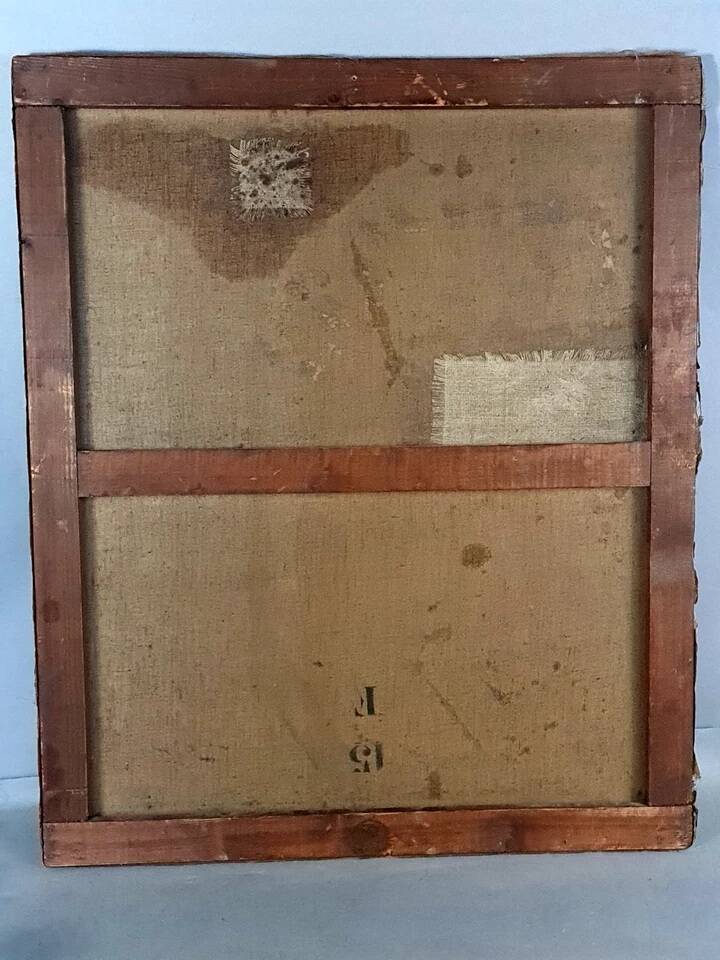 Old HST Still Life with Roses circa 1900 signed Martih 65x54 cm D151
