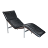 Chaise longue en cuir