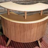 Vintage bamboo bar