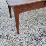 Farmhouse table in oak spindle legs nineteenth century