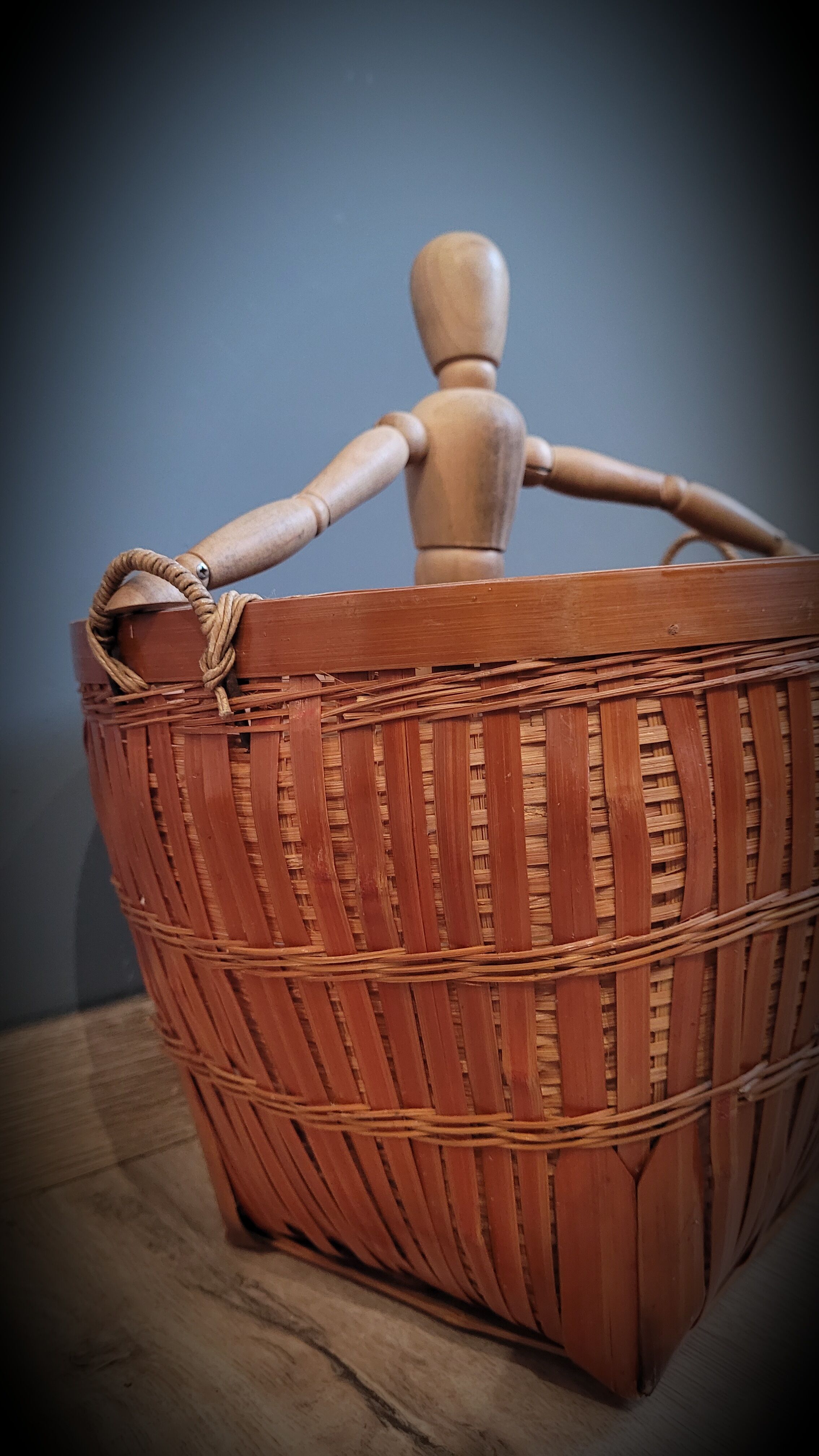 Rattan basket 1