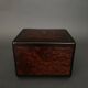 Napoleon III cigar box in 19th century magnifying glass
