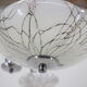 Art Deco chrome chandelier/Napako, 1930´s.