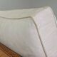 Luxurious Italian Gasparucci Reed White Lounge Greenhouse Sofa. Italy, 1980