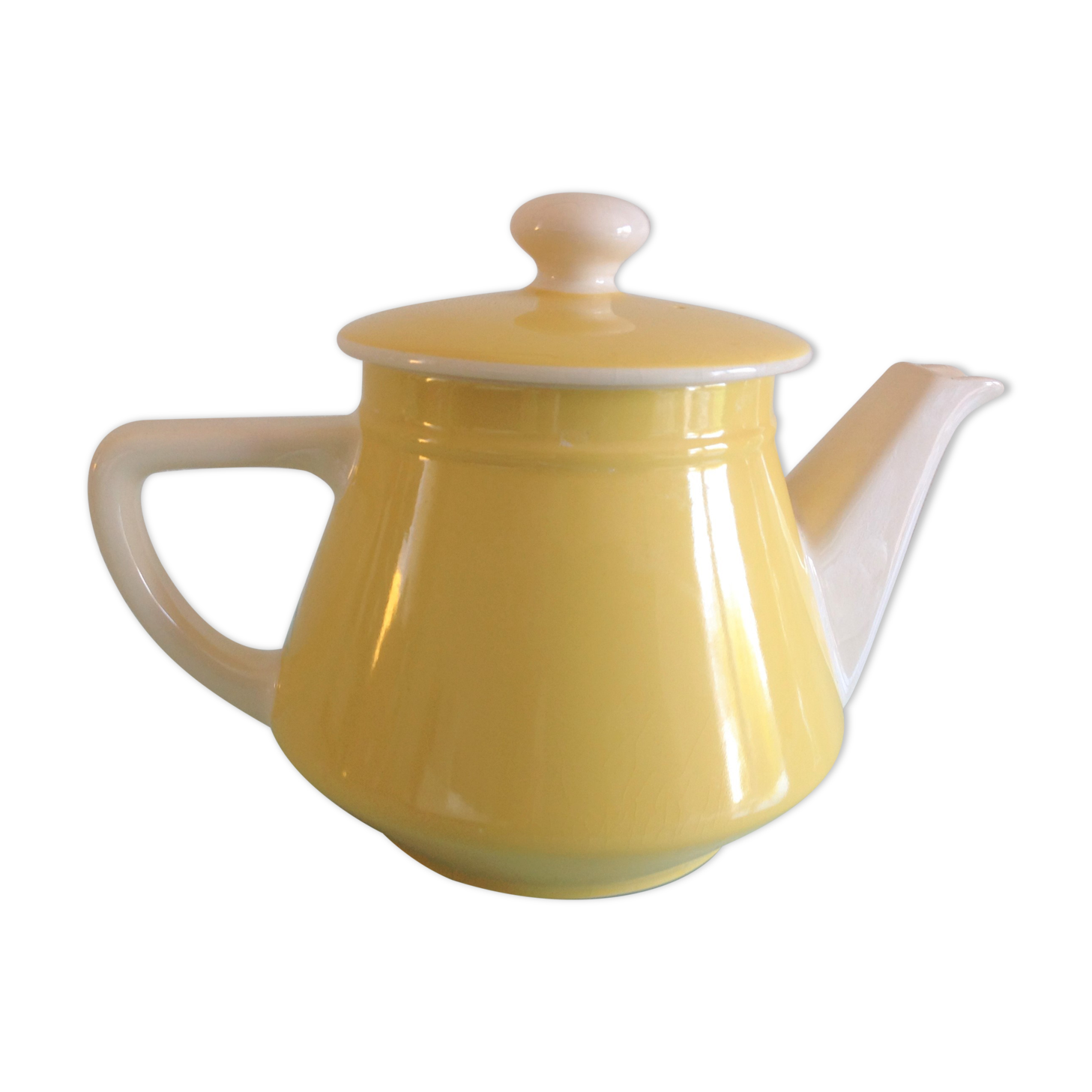 Yellow teapot by Villeroy - Boch vintage 50s-60s