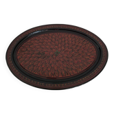 Plateau ovale vintage