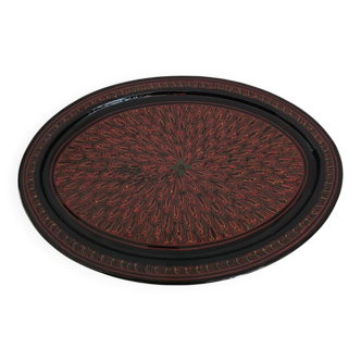 Vintage oval tray