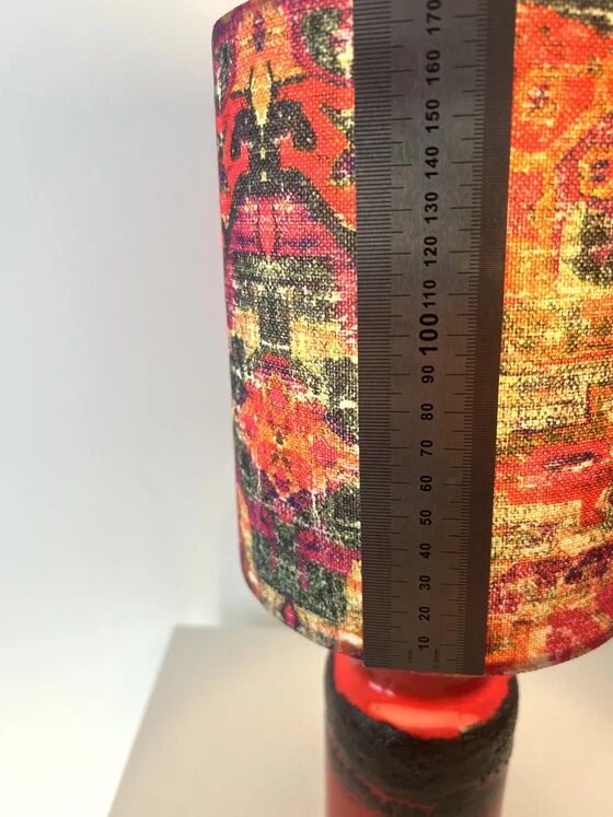 Bohostyle vintage cordless lamp suitable for balcony.