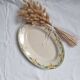 Longwy art deco oval dish