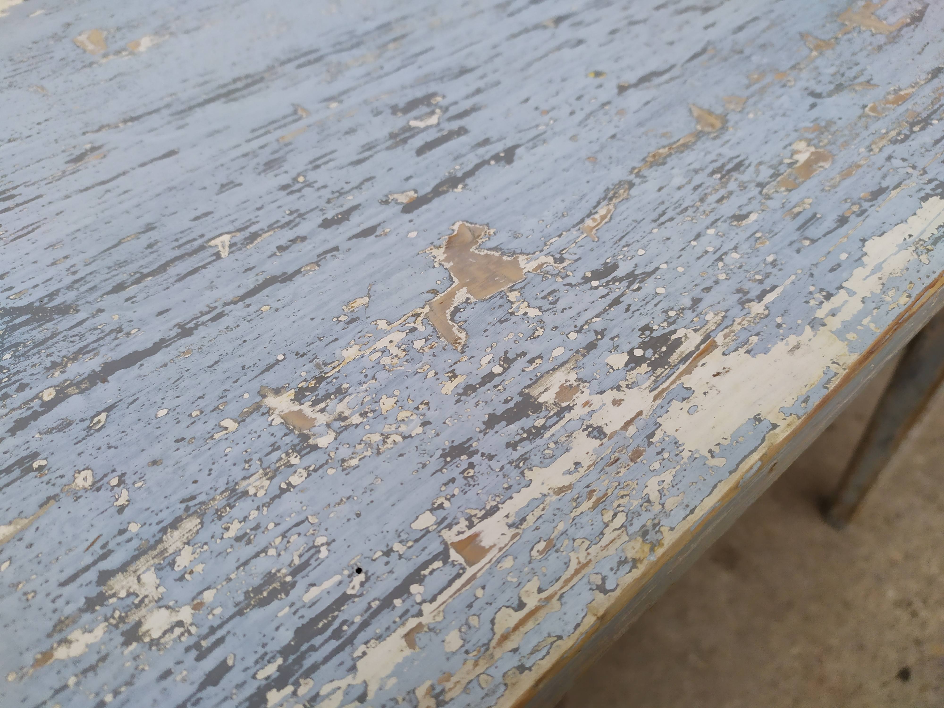 Rustic skated console table