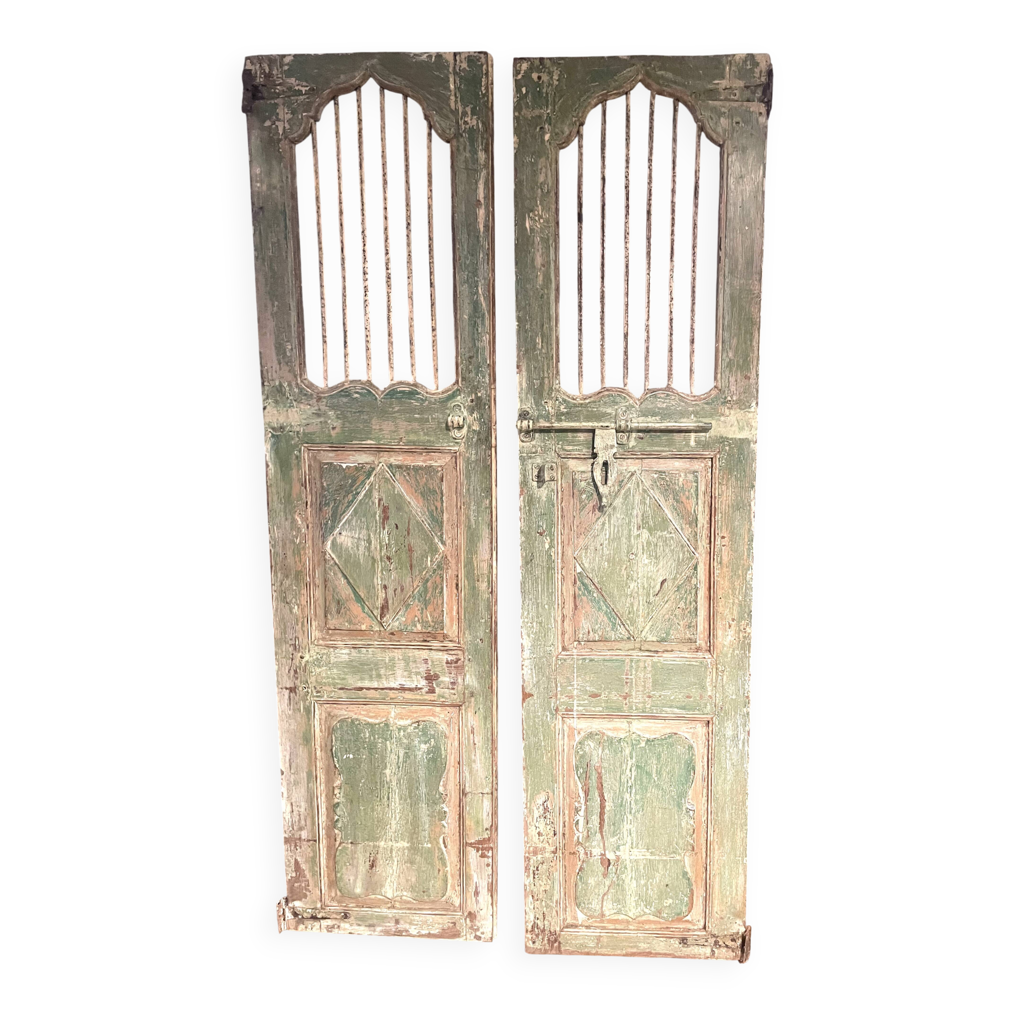 Old wooden door