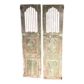 Old wooden door