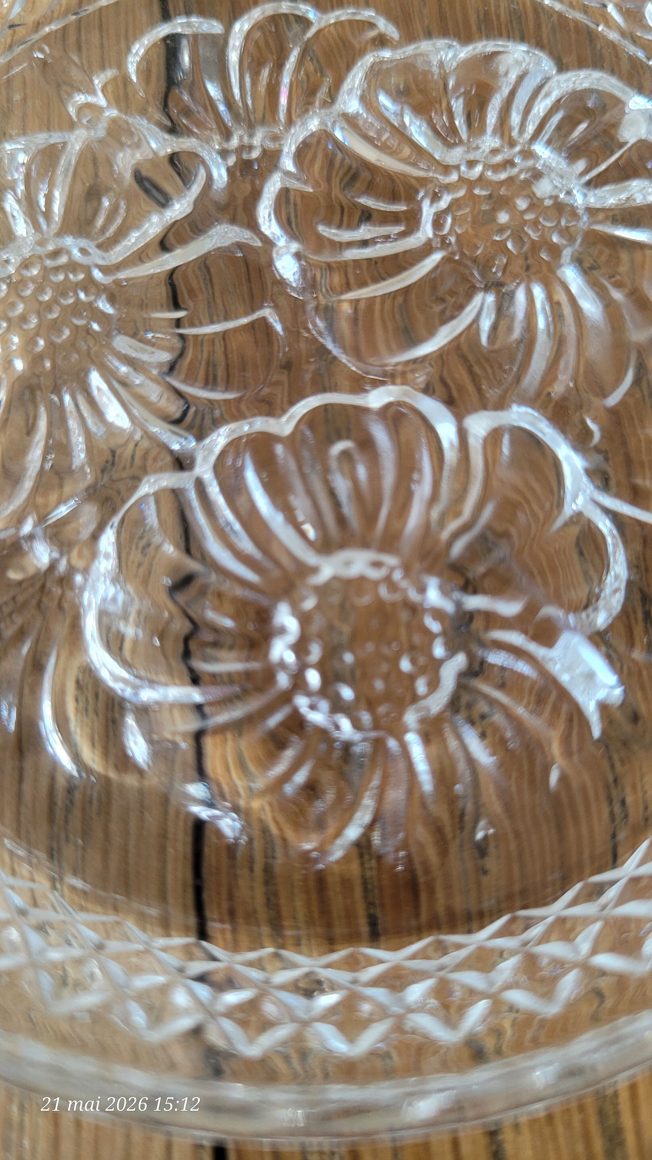 6 glass coasters