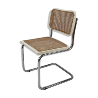 Italian tubular frame and cane Cesca Chair, 1970s