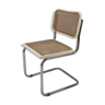 Italian tubular frame and cane Cesca Chair, 1970s
