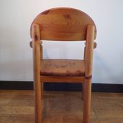 Fauteuil Rainer Daumiller en pin huilé