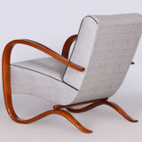 Paire de fauteuils H-269 restaurés, par Jindrich Halabala, UP Zavody, Tchèque, années 1930