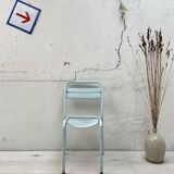 Set of four Tolix T2 chairs, circa 1950.