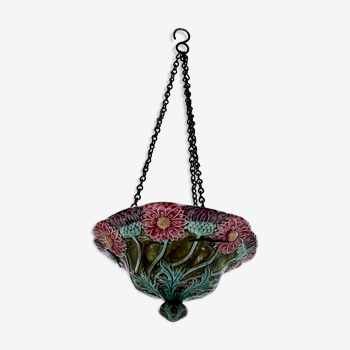 Hanging planter art nouveau