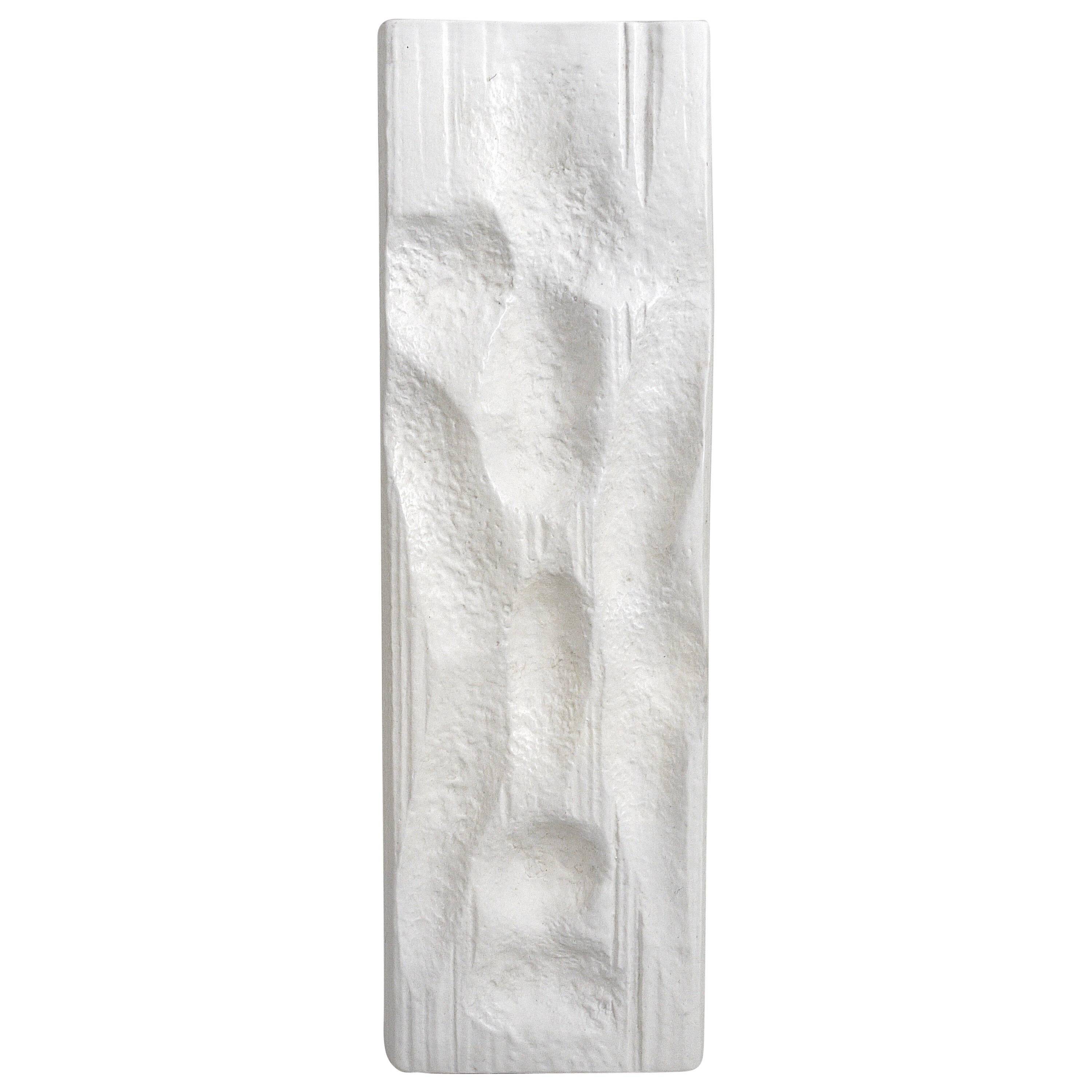 Faceted sparkling crystal glass vase by Claus Josef Riedel, Austria, 1970s.