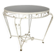 Table d'appoint vintage en fer forgé du milieu du siècle, années 1950