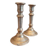 La Redoute x Selency pair of brass candle holders 10