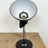 Lampe Photo de Table Vintage en Émail Noir, 1950s