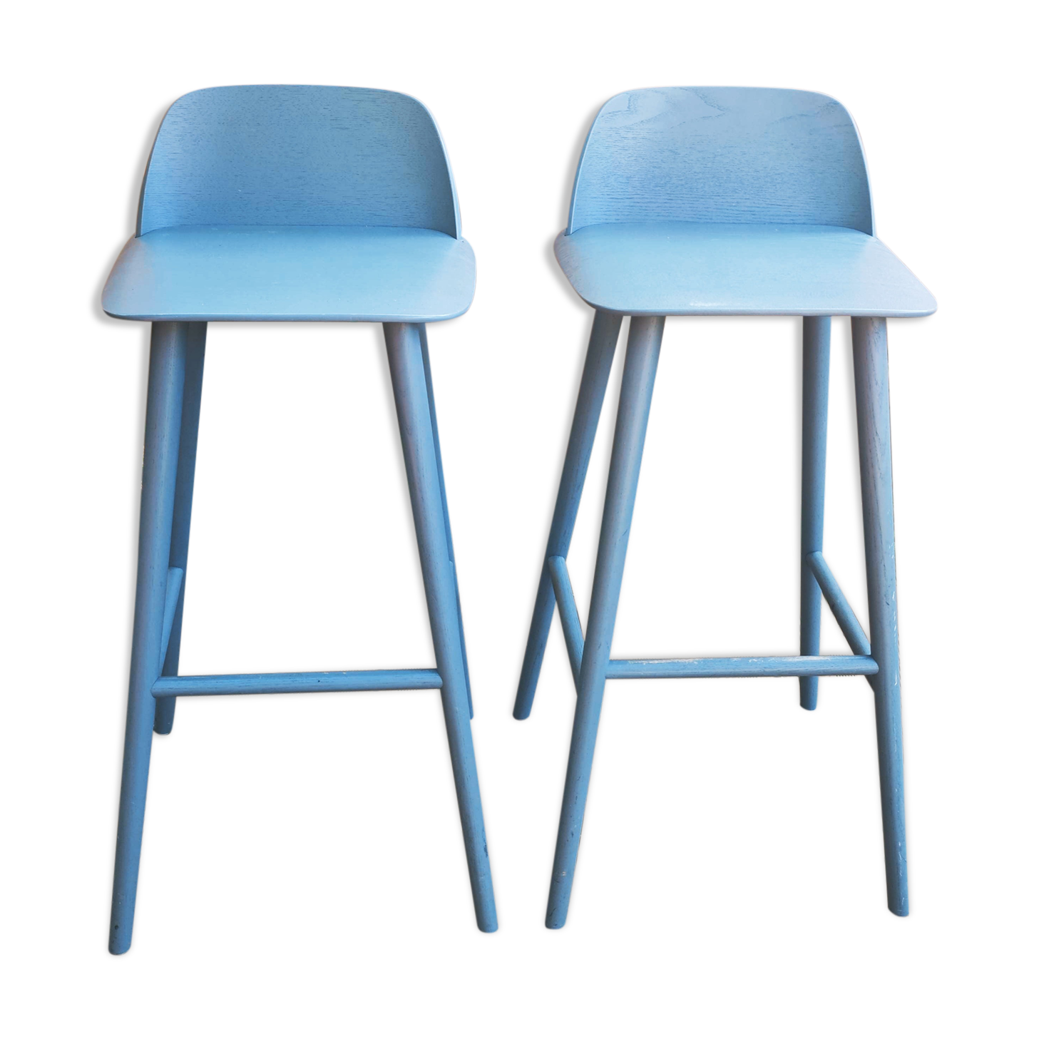 2 Muuto brand stools