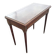 Game table in pommeled Cuban mahogany and bronze, Napoleon III period, circa 1870
