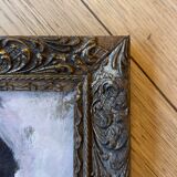 Young woman in profile