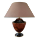 Large Bosa ceramic lamp, Italy, 1980s