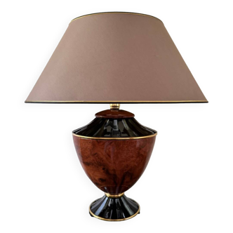 Large Bosa ceramic lamp, Italy, 1980s