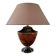 Large Bosa ceramic lamp, Italy, 1980s