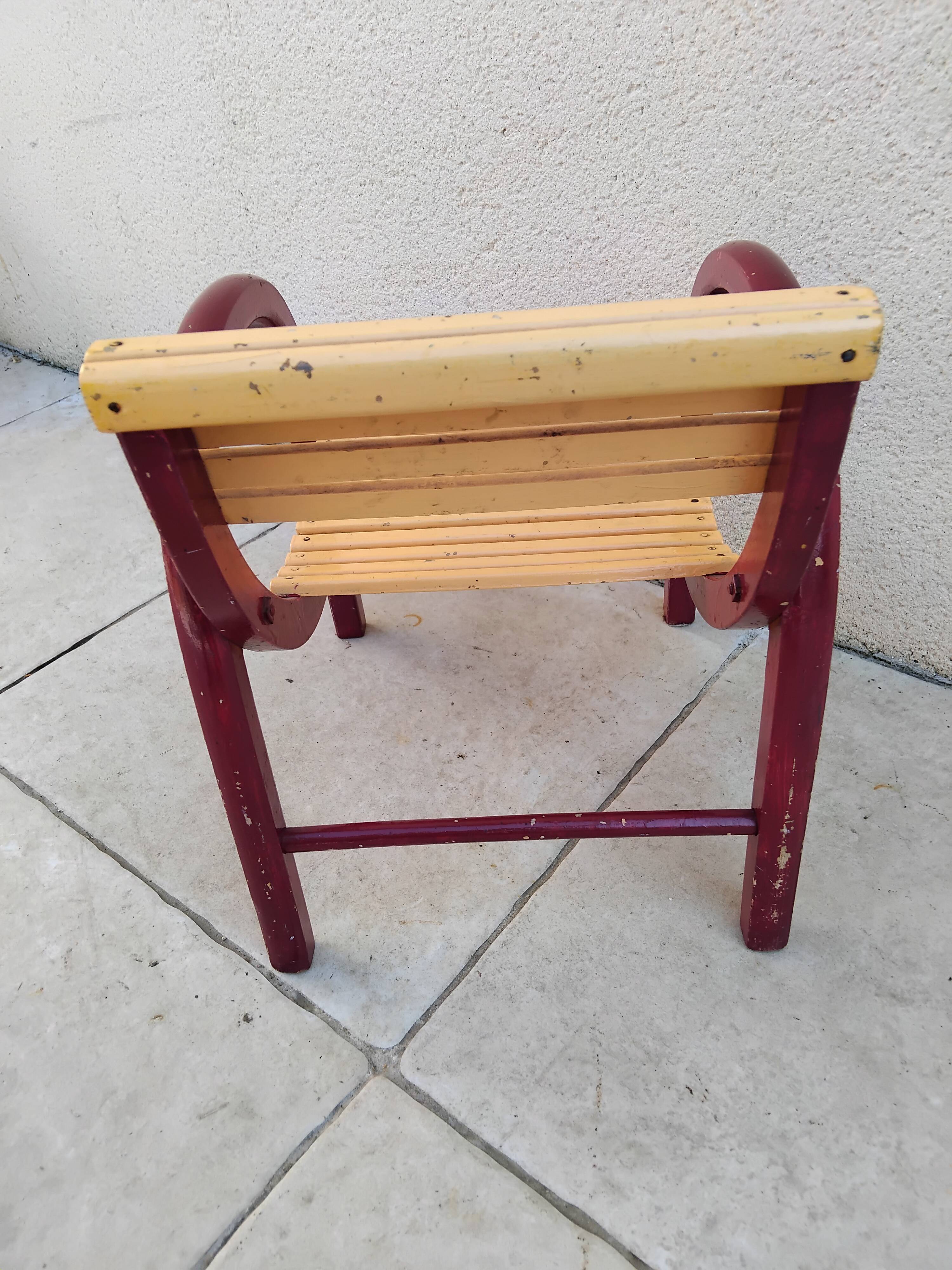 Vintage baumann children's chair