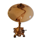 Lampe art deco chevet or bureaiu