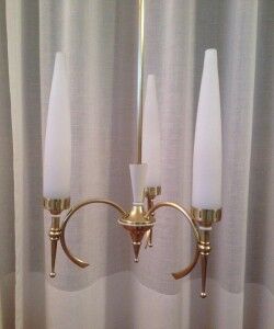 Chandelier by Angelo Lelli for Arredoluce, Italy