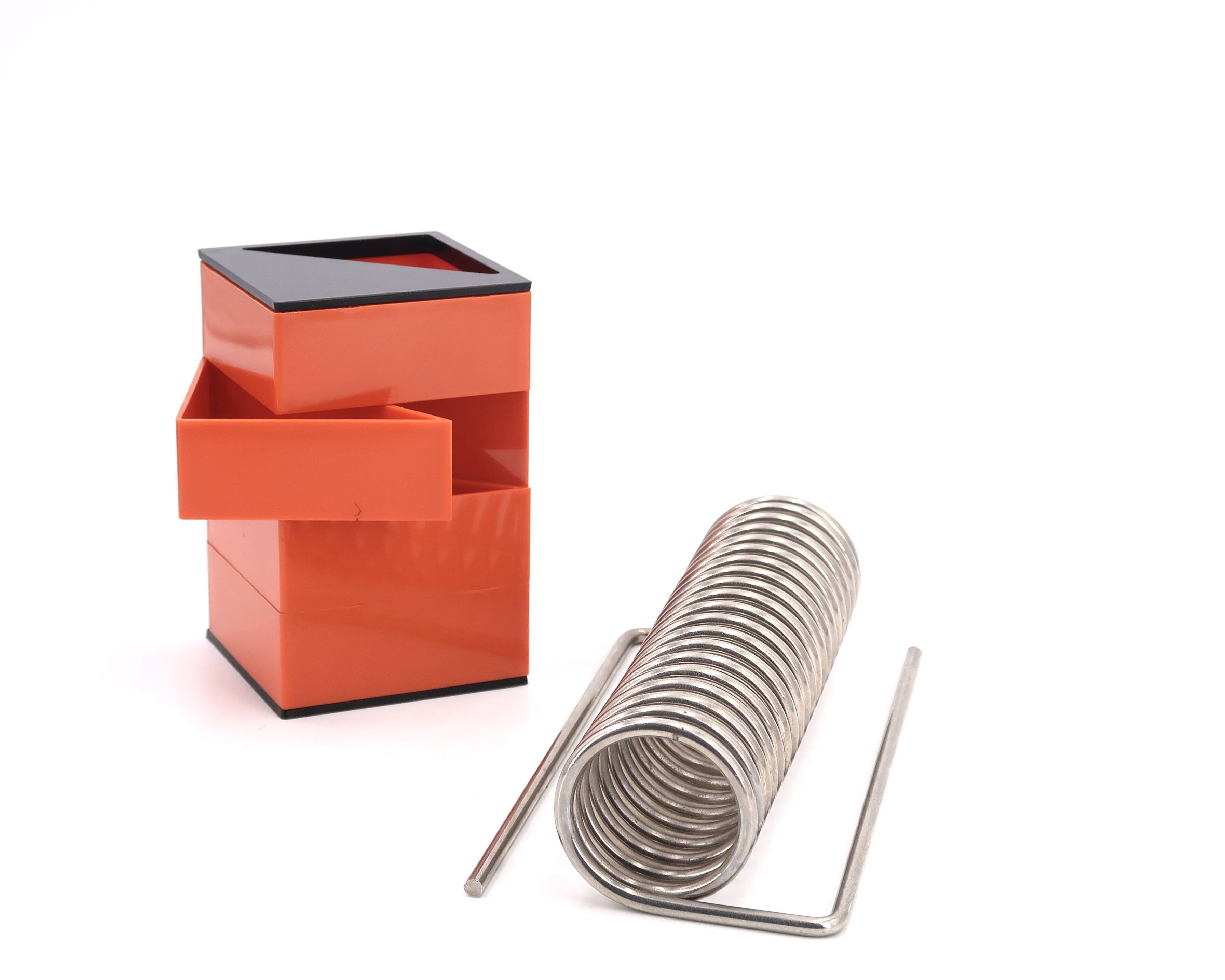 Yonel Lebovici's Spring pocket emptier in chromed metal, 1970s