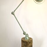 Table lamp jielde 2 arms on wooden base