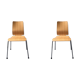 Lot de 2 chaises