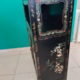 Black lacquered Chinese sideboard
