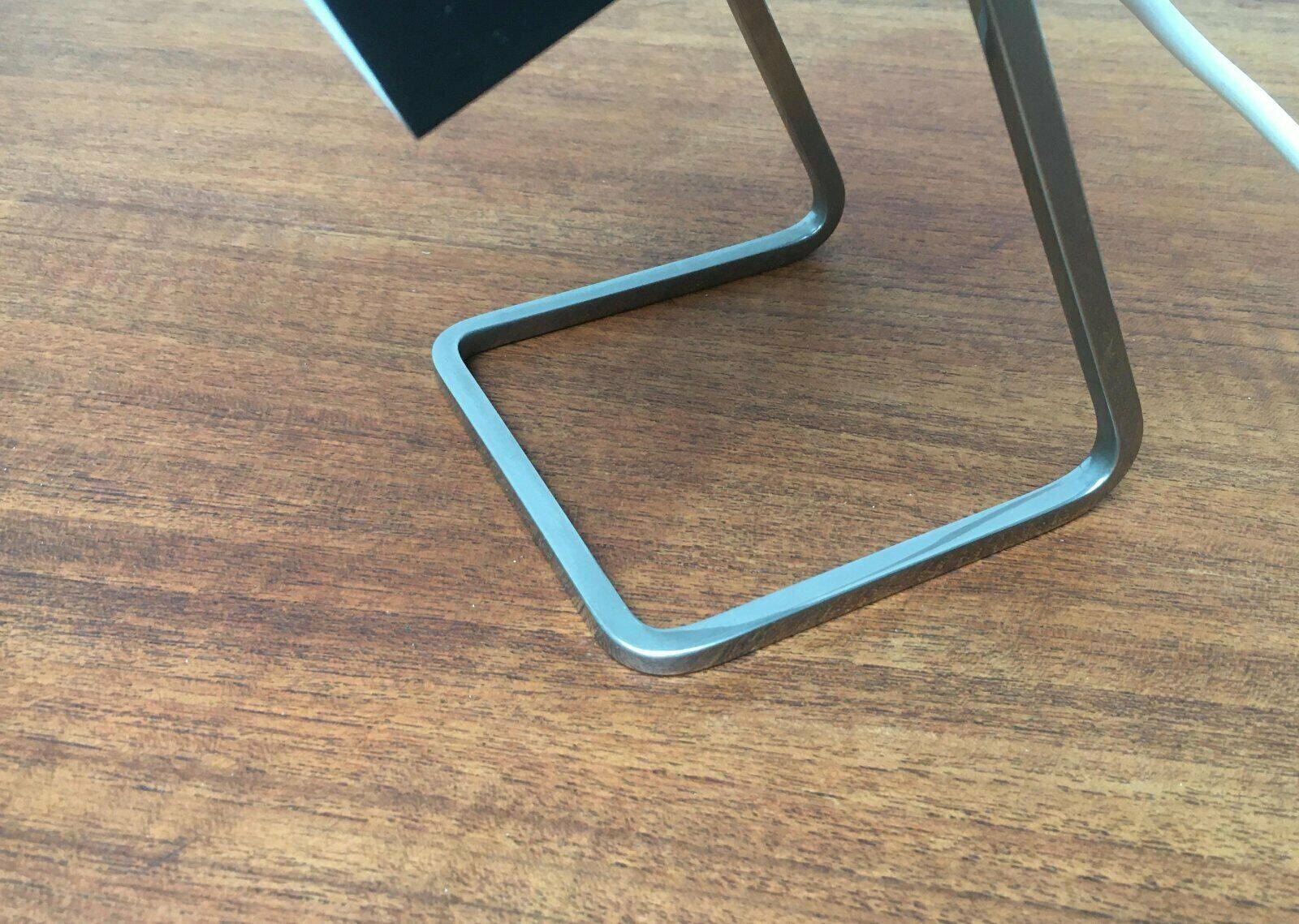 Mid-century German cube table lamp by Kaiser Idell Leuchten.