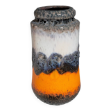 FAT LAVA vintage gray foam ceramic vase