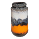 Vase céramique FAT LAVA écume grise vintage