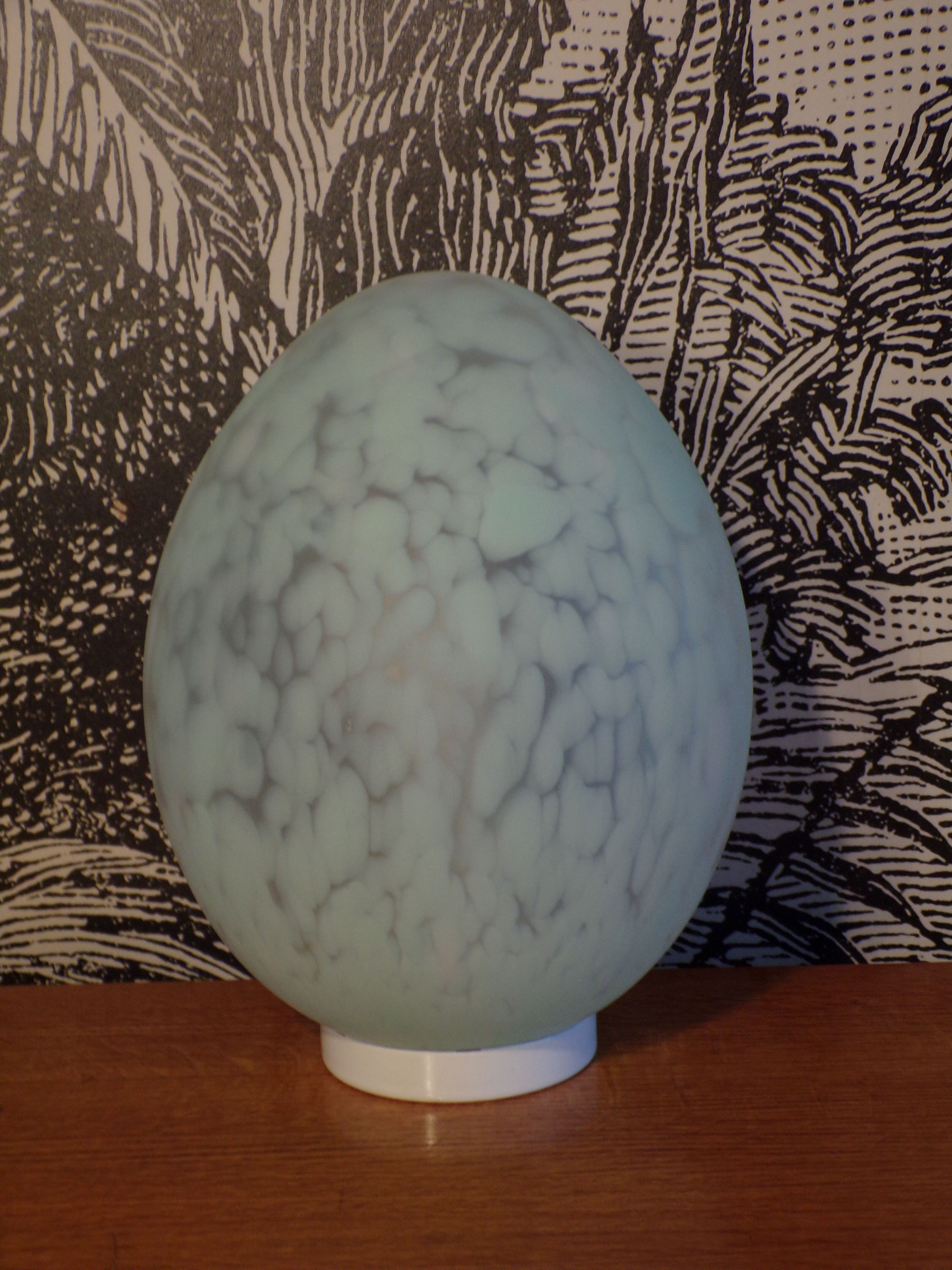 Vintage egg lamp