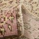 Hand-made vintage rug 303x206cm