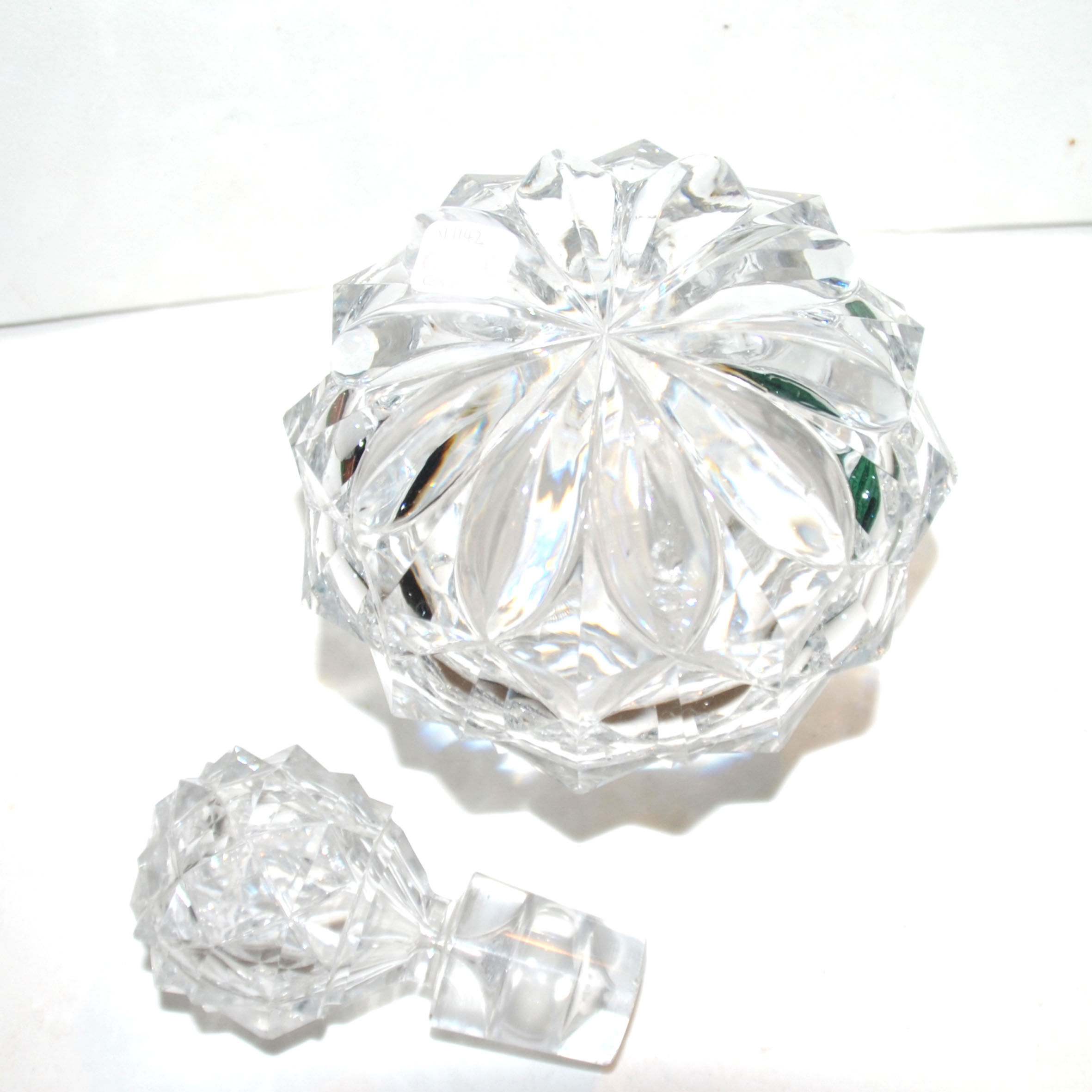 Baccarat bottle cut diamond 1810/1830 empire