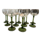 White wine glass cristallerie lehler